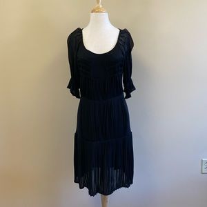 90’s Vintage Yves Saint Laurent Black Dress